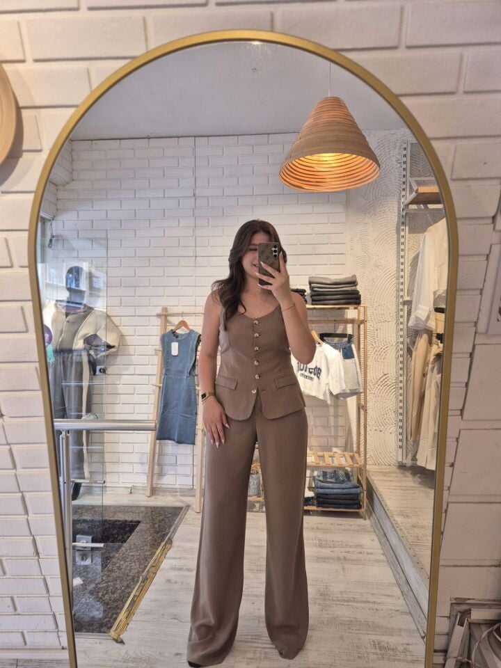 Keten Askılı Yelek